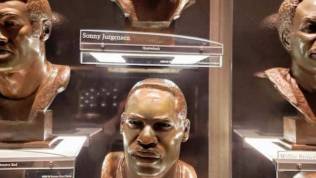 Bobby Mitchell & Sonny J HOF